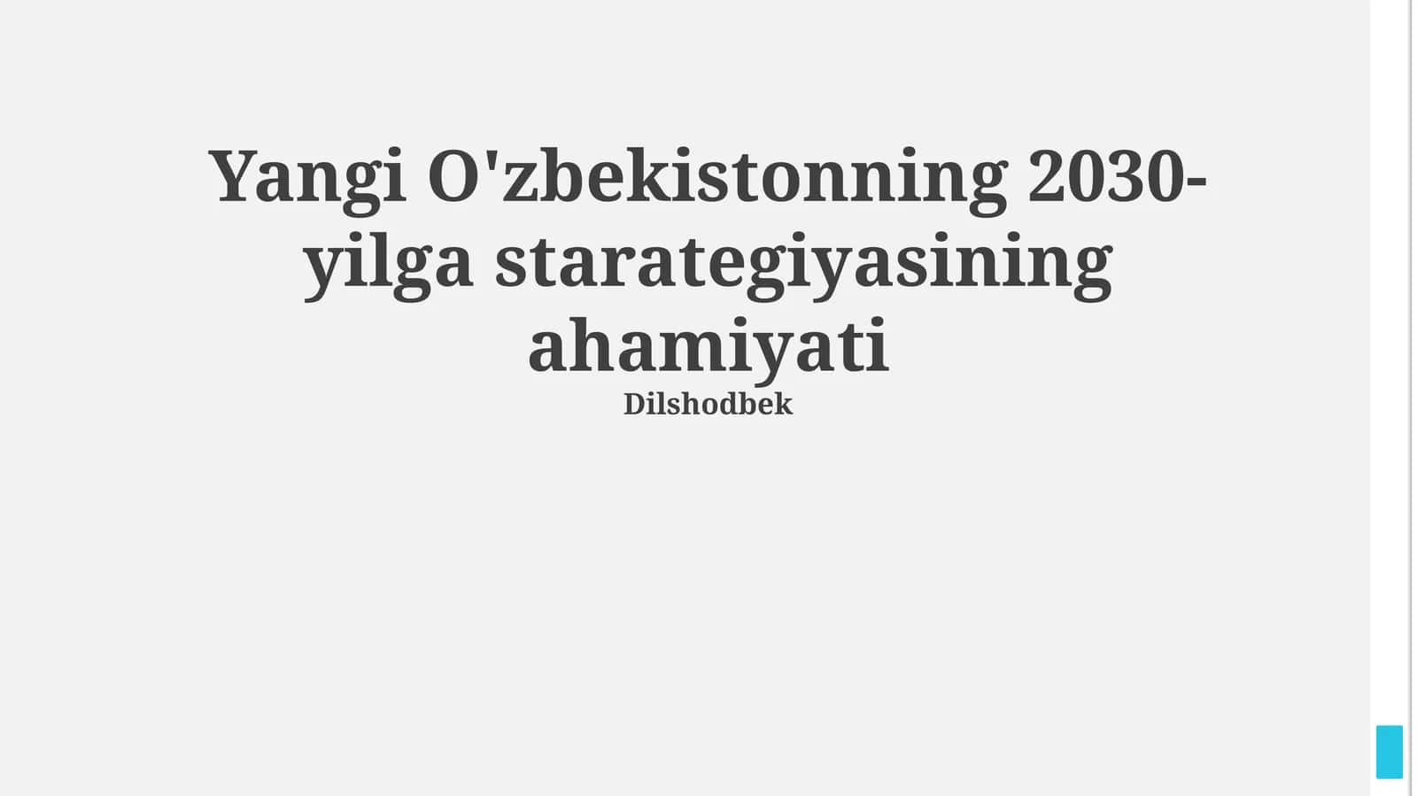 "Adolat va huquq-tartibotni mustahkamlash" strategiyasi