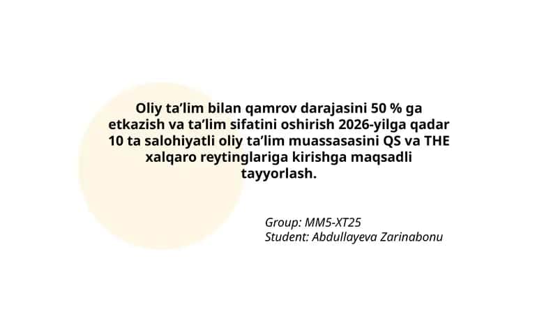 Salohiyatli oliy ta'lim muassasasi
