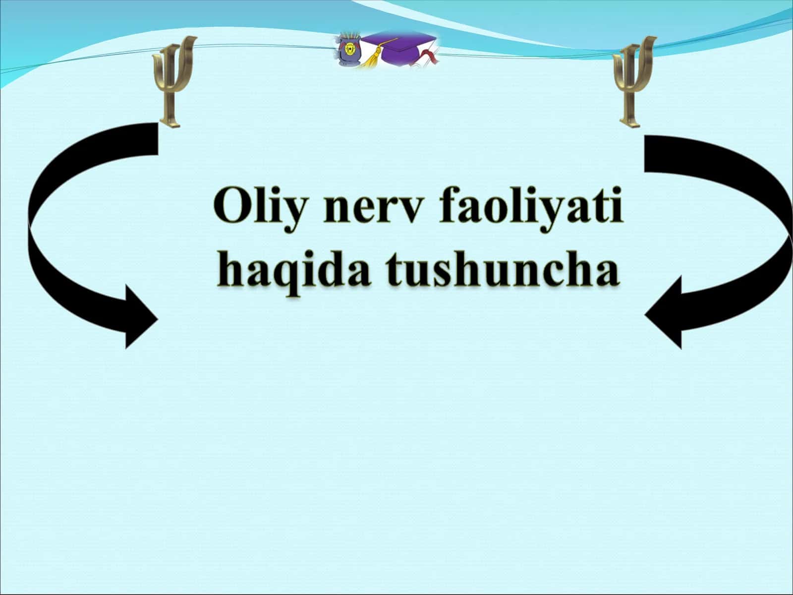 Oliy nerv faoliyati