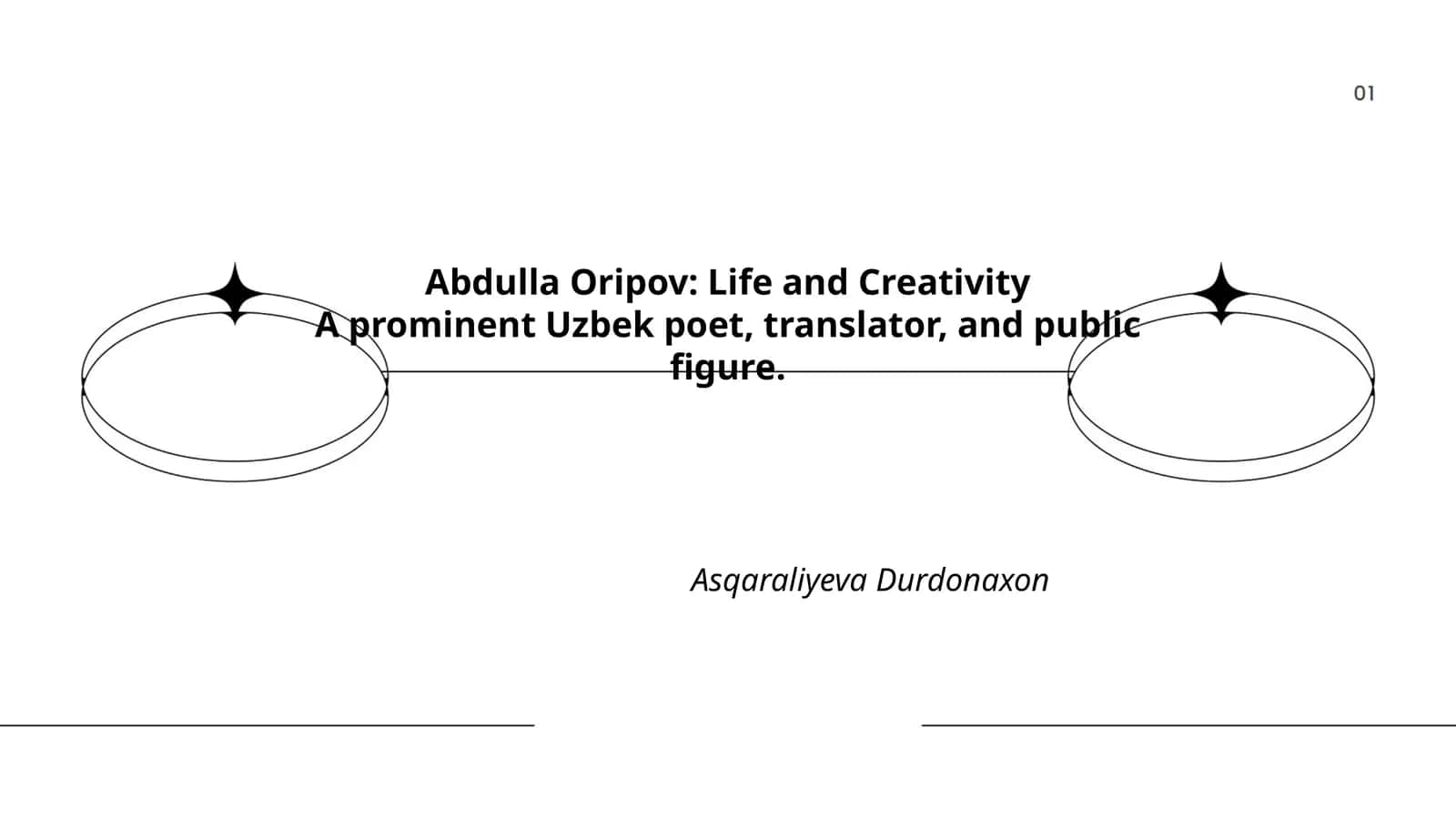 Abdulla Oripov: Life and Creativity