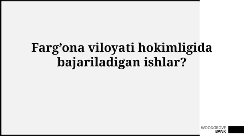 Farg'ona viloyati hokimligi