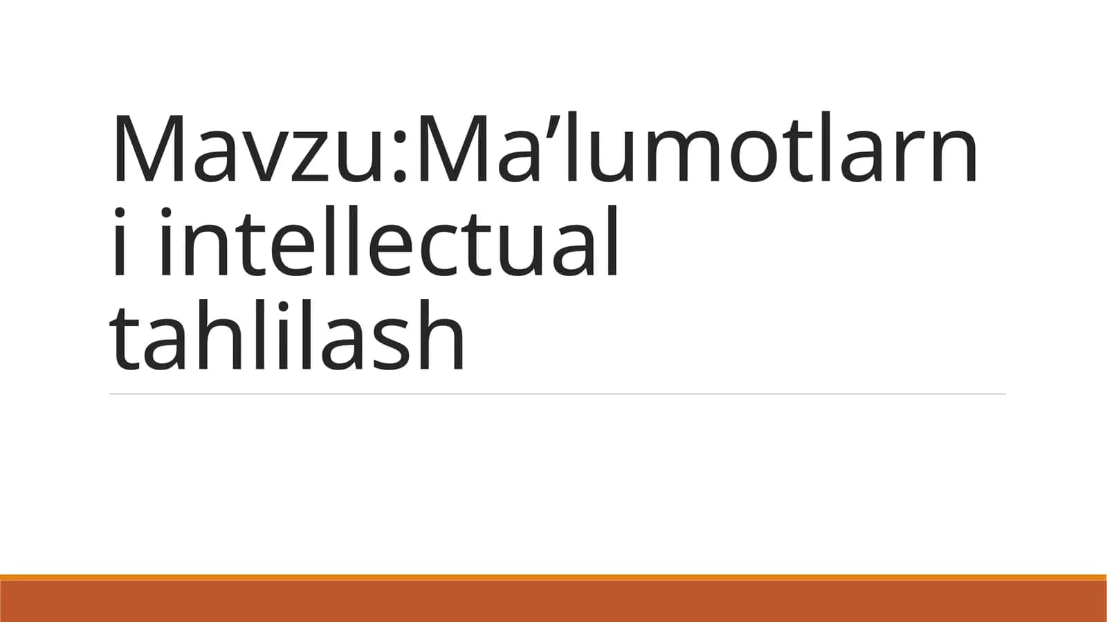 Matn yaratish