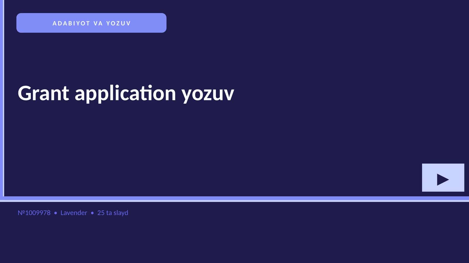 ADABIYOT VA YOZUV