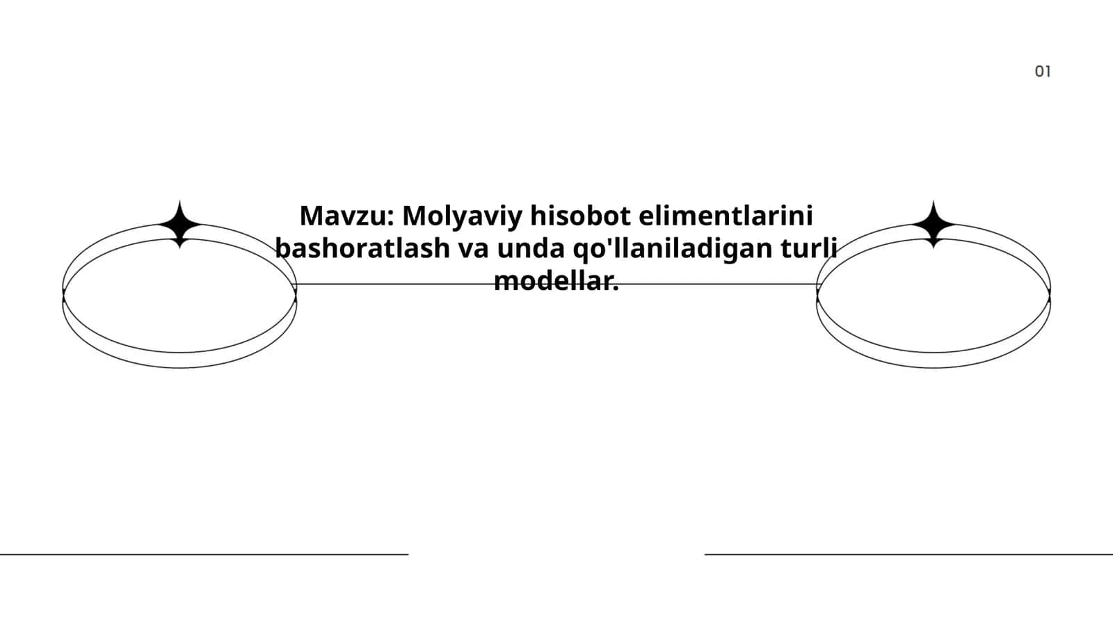 Molyaviy hisobot elimentlarini bashoratlash va unda qo'llaniladigan turli modellar