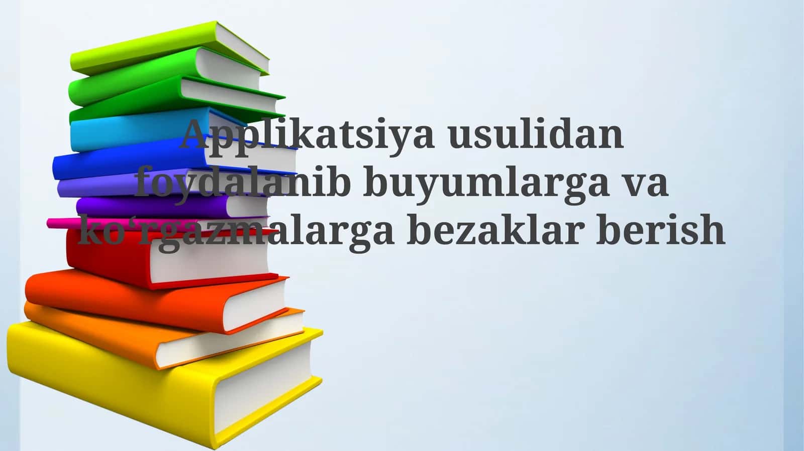 Applikatsiya Teknikasi