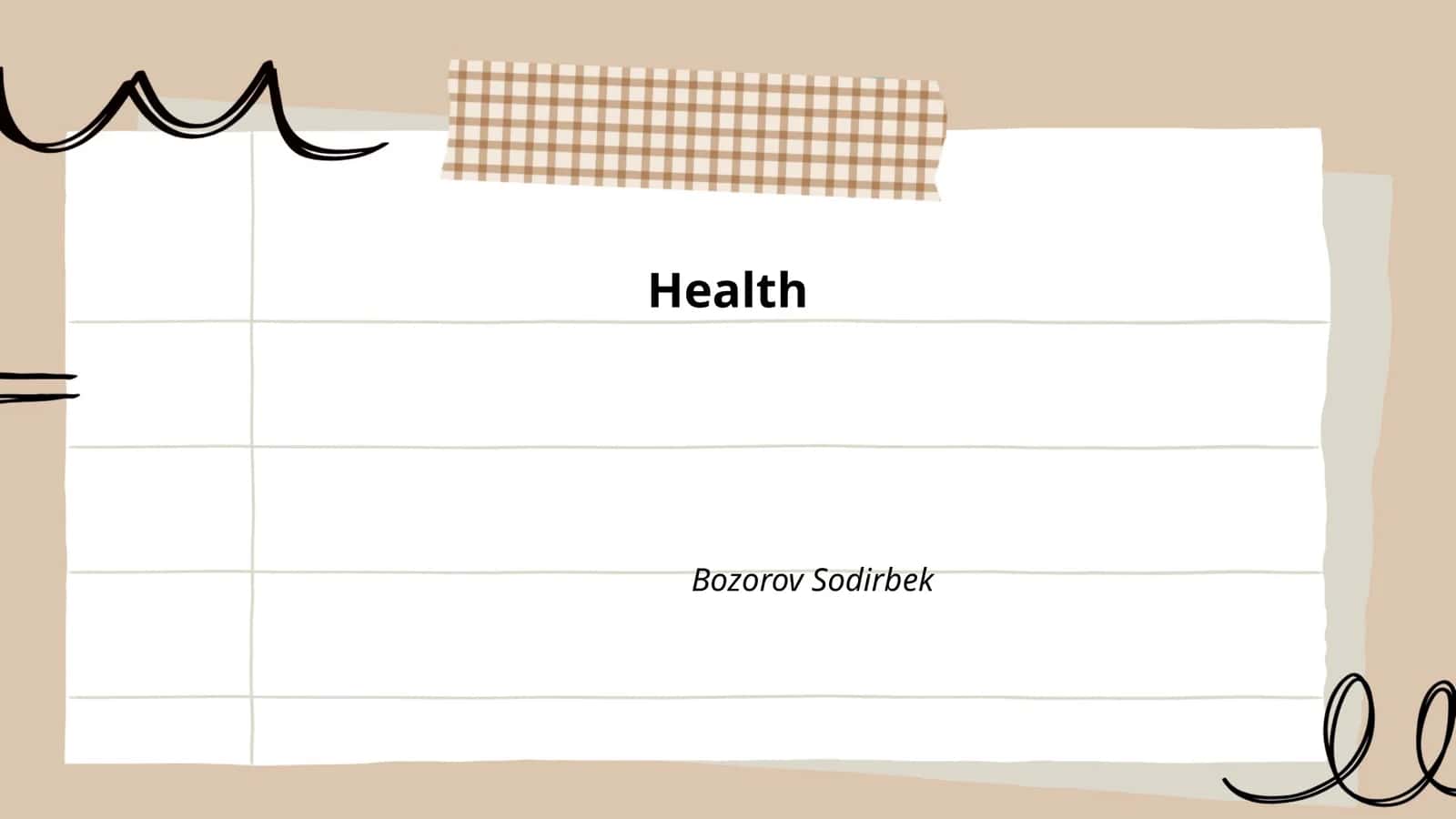 Nutrition and Diet