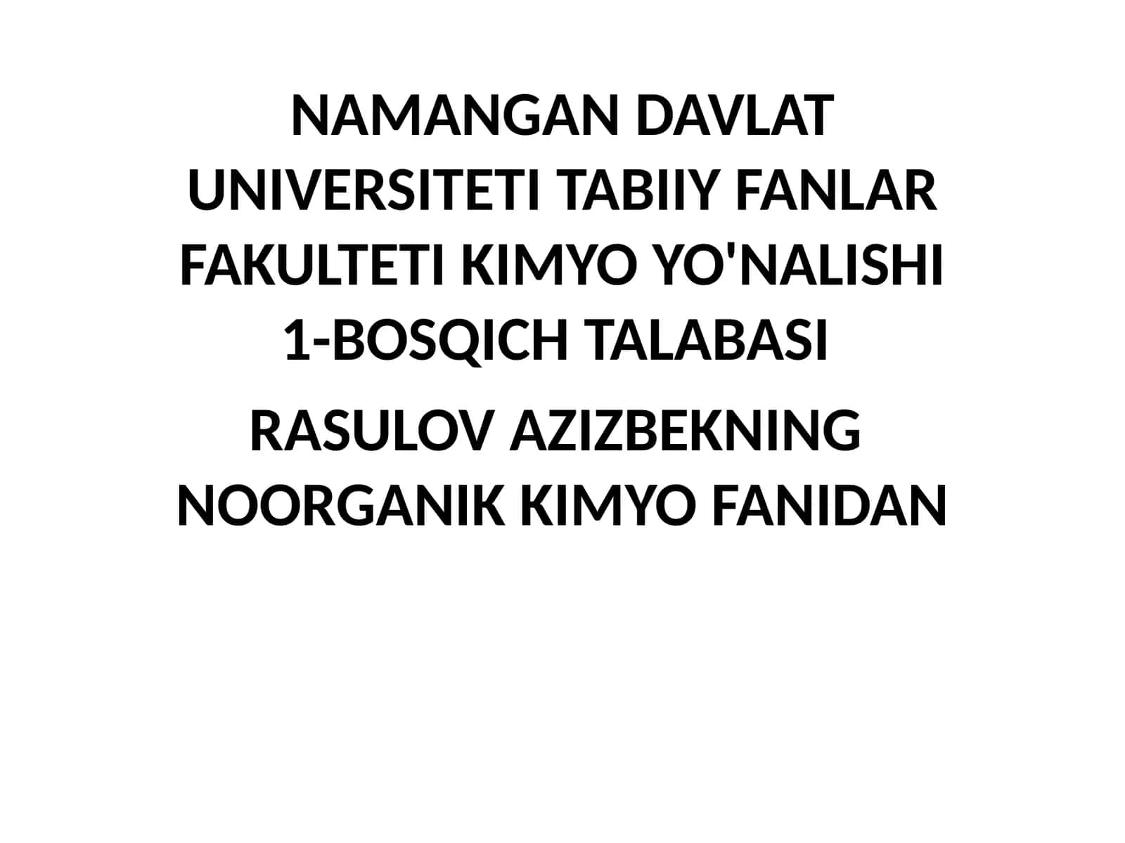 Metal karroziyasi va unga qarshi kurash