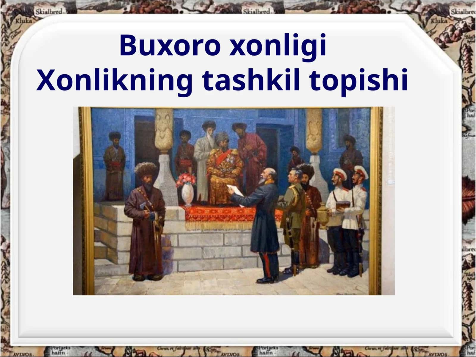 Buxoro xonligi Xonlikning Tashkil topishi