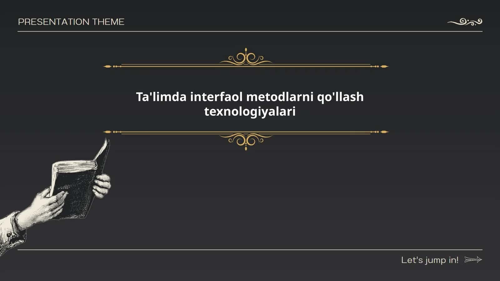 Ta'limda interfaol metodlarni qo'llash texnologiyalari