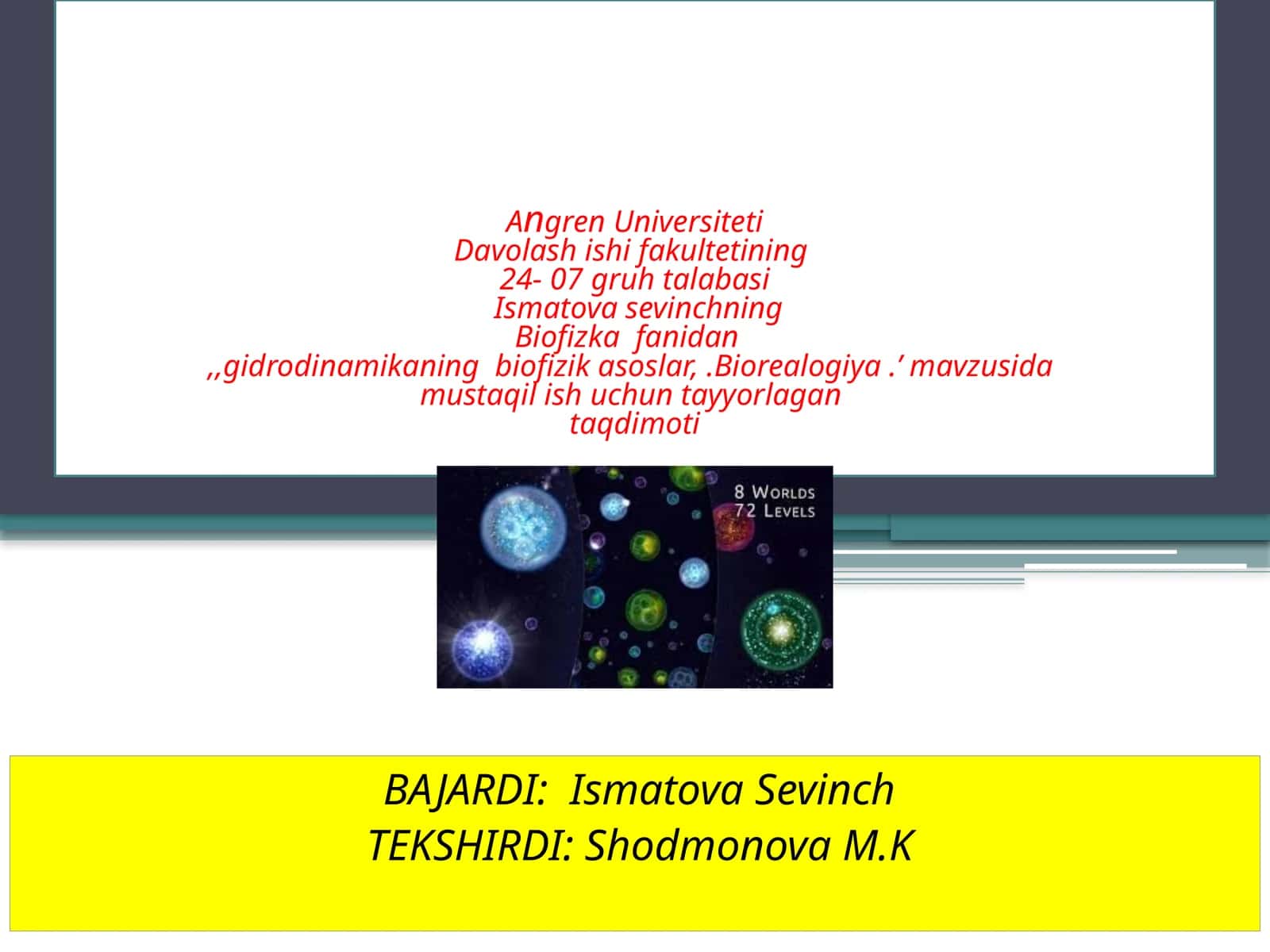 Gidrodinamika Biofizikasi
