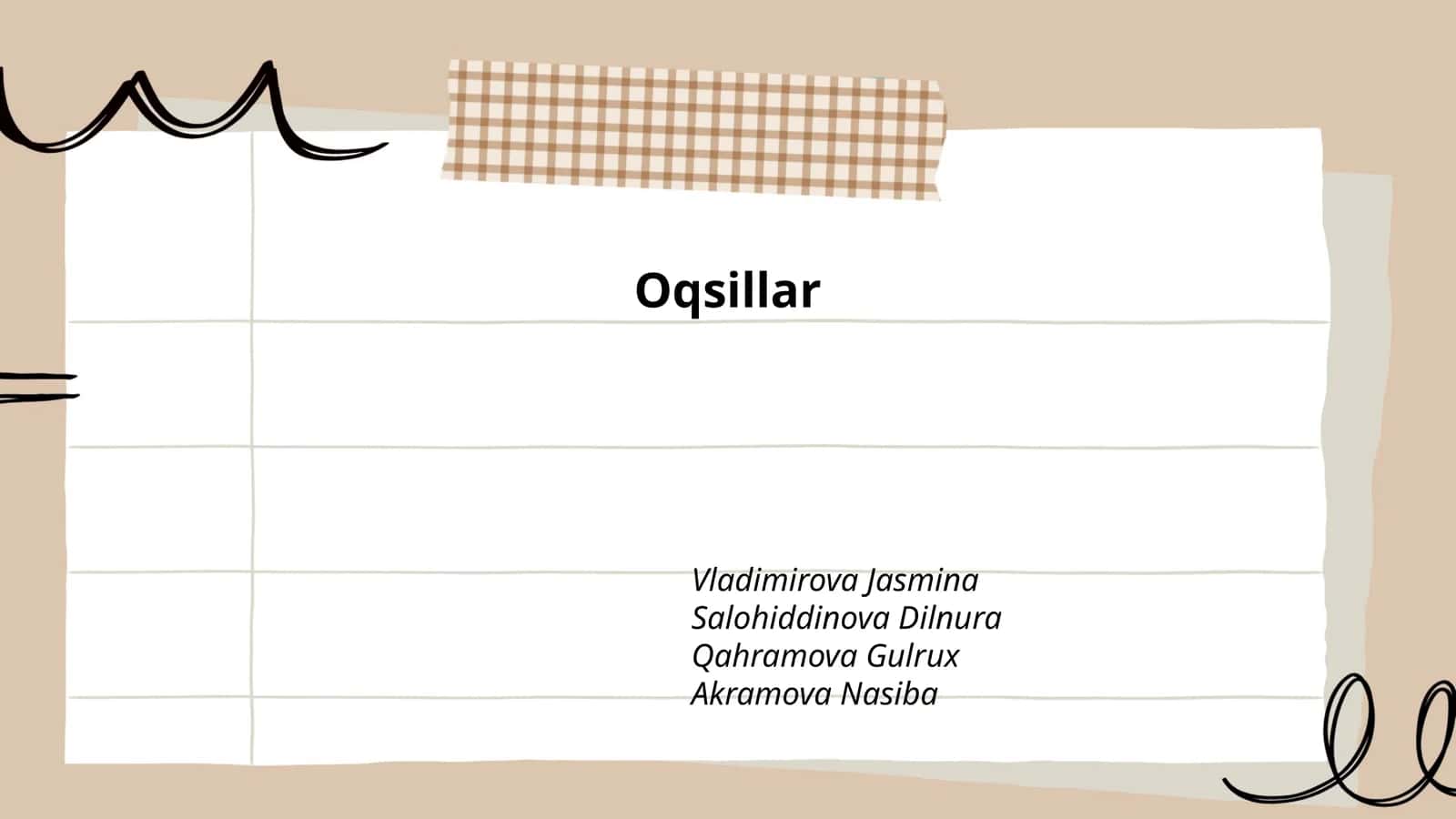 Oqsillar