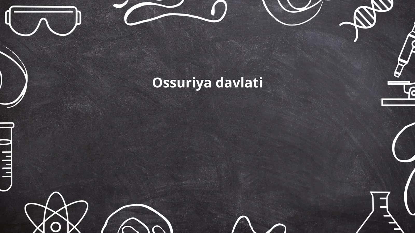 Ossuriya davlati