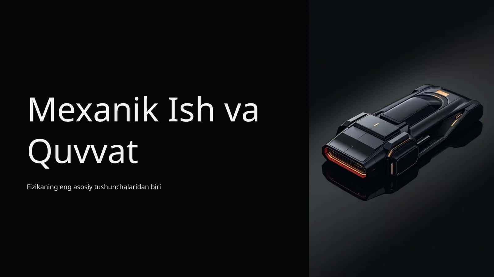 Mexanik Ish va Quvvat