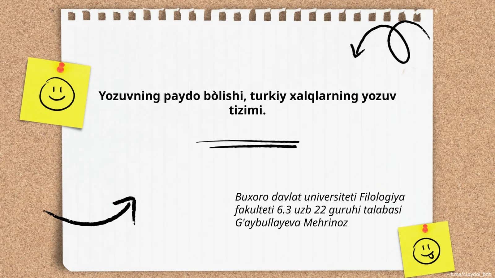 Yozuvning paydo bòlishi