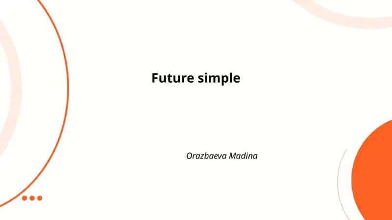 Future simple