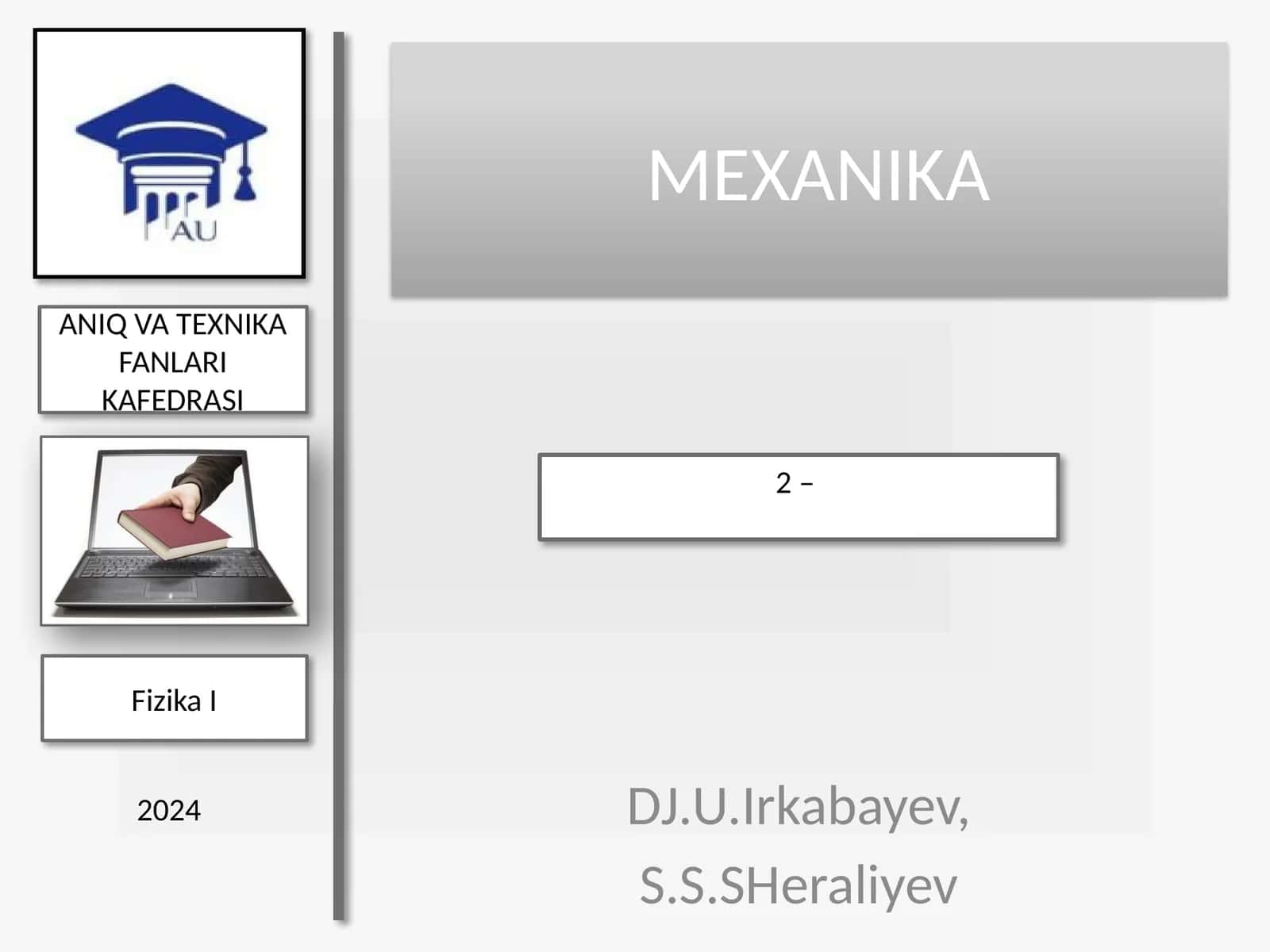 Fizika I