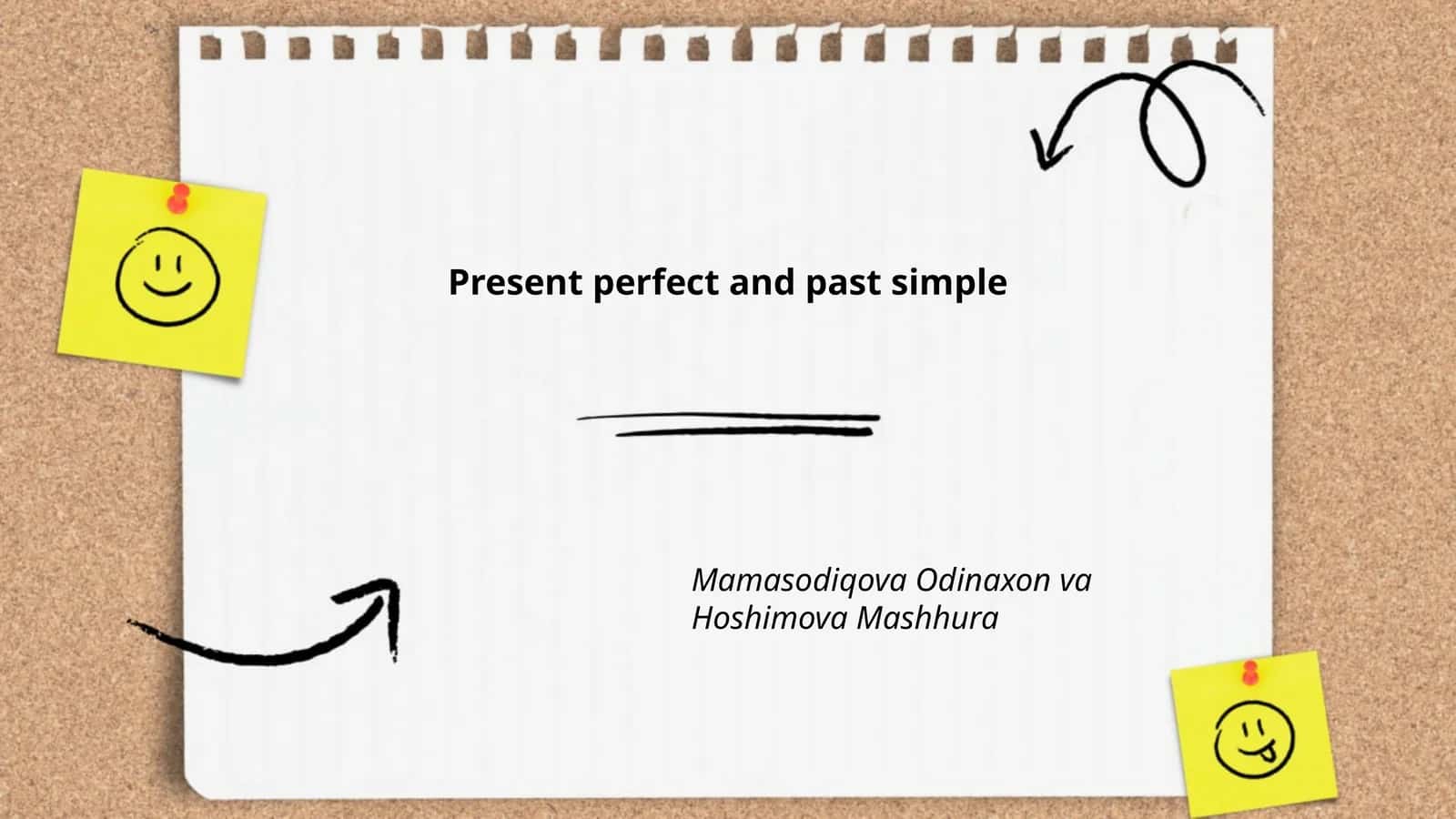 Usage of Present Perfect Tense