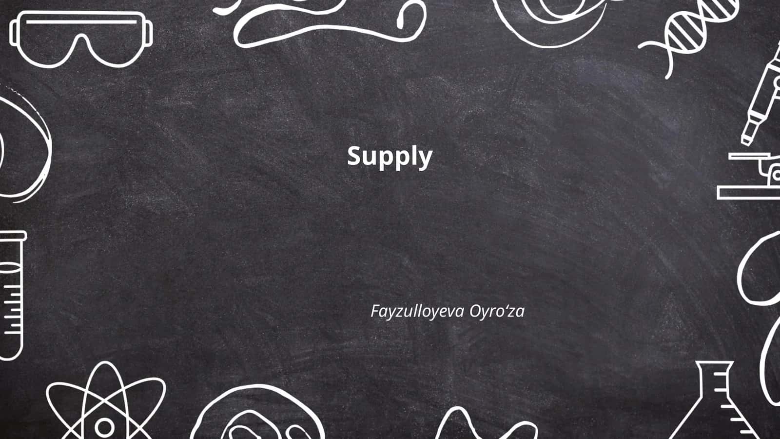 Supply Chain Management