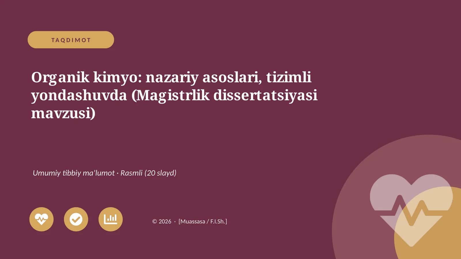 Organik kimyo: nazariy asoslari, tizimli yondashuvda