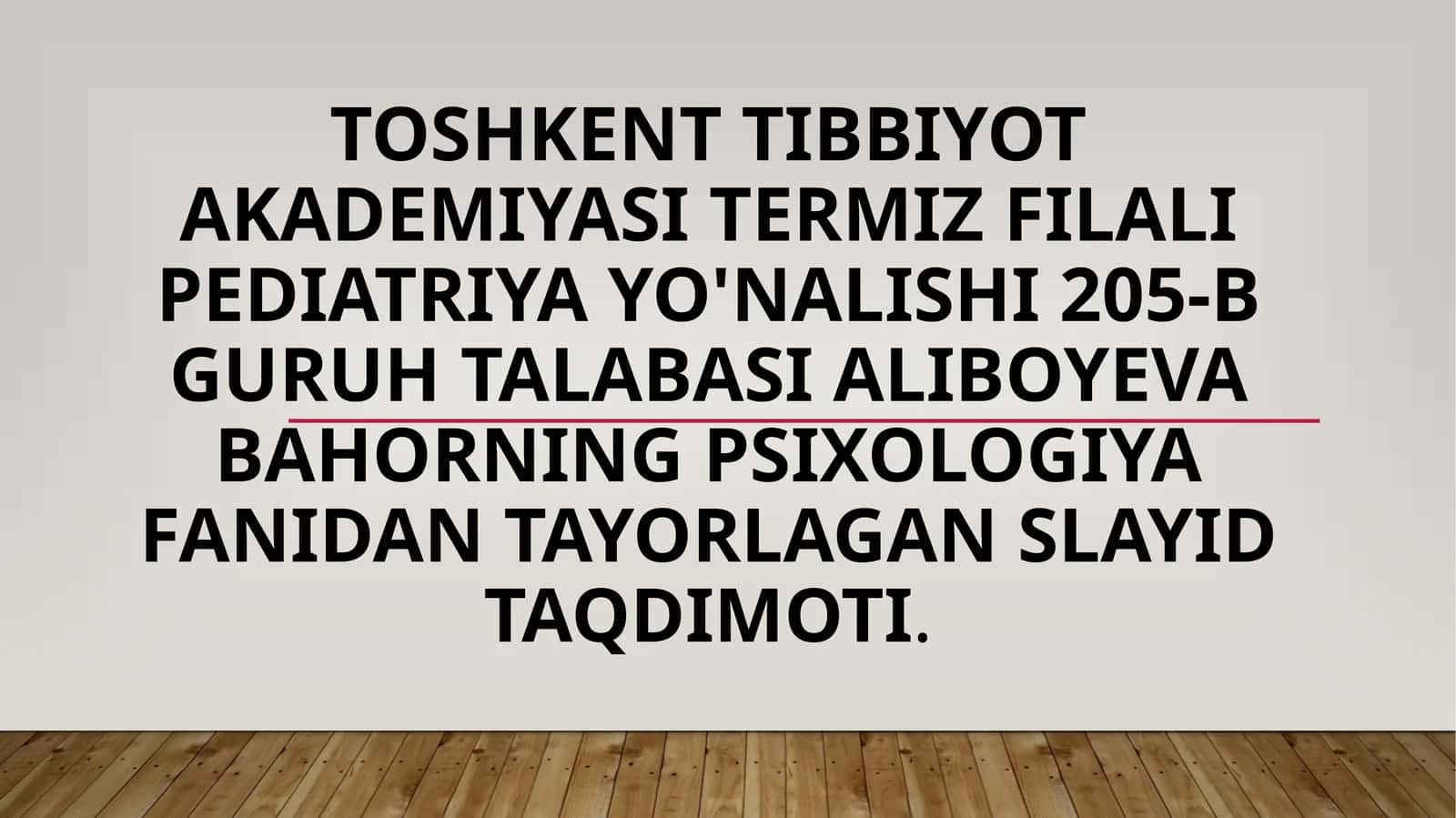 Psixologiyaning zamonaviy tendensiyalari