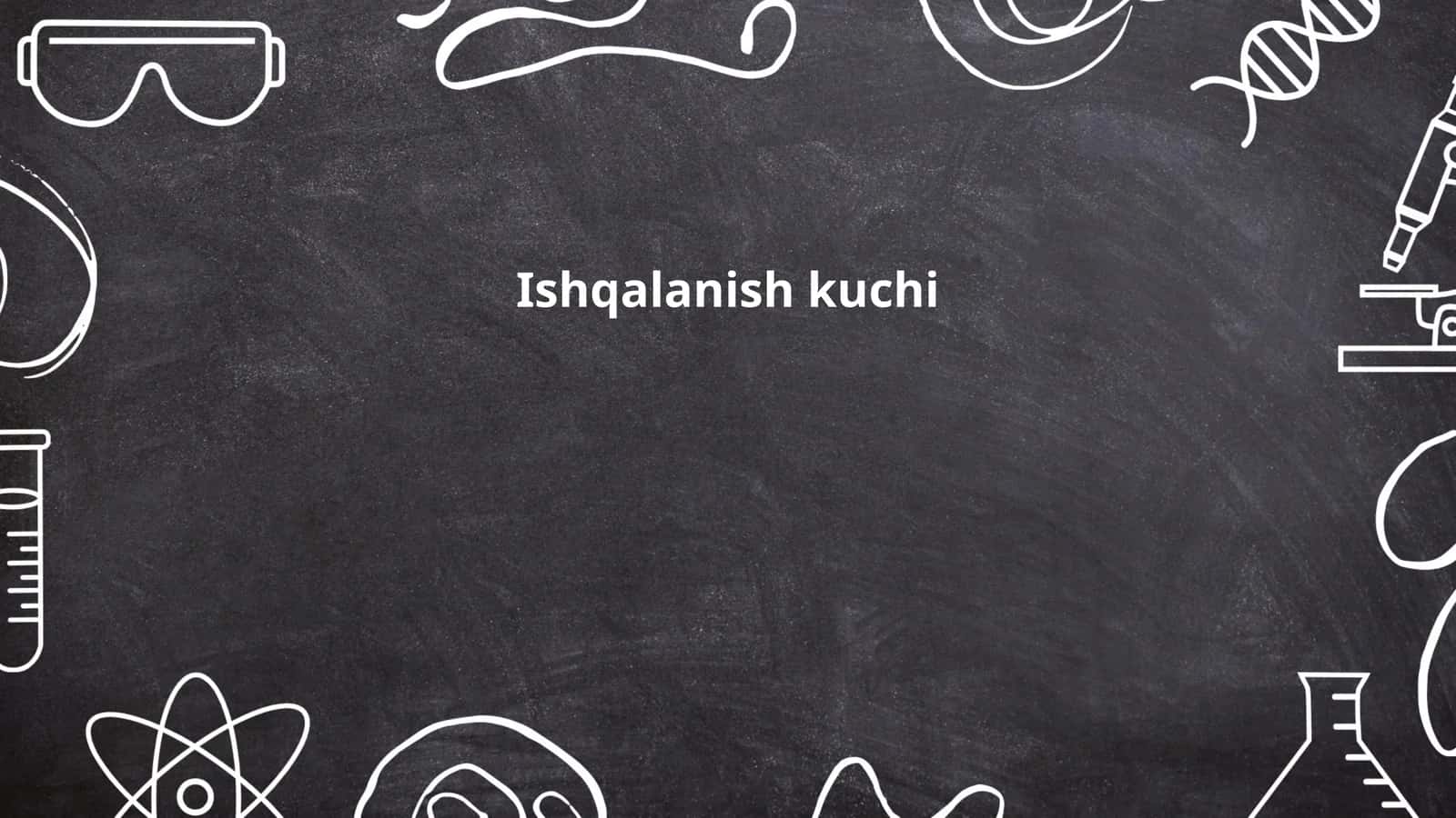 Ishqalanish kuchi