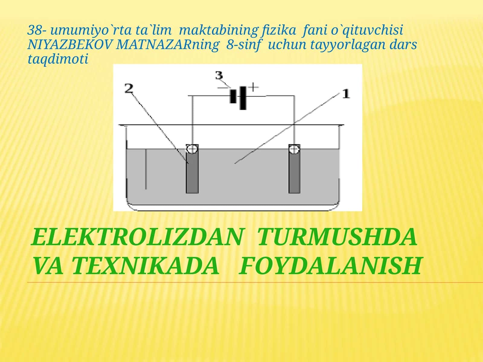 SINF O`QUVCHILARINING JOYLASHISHI