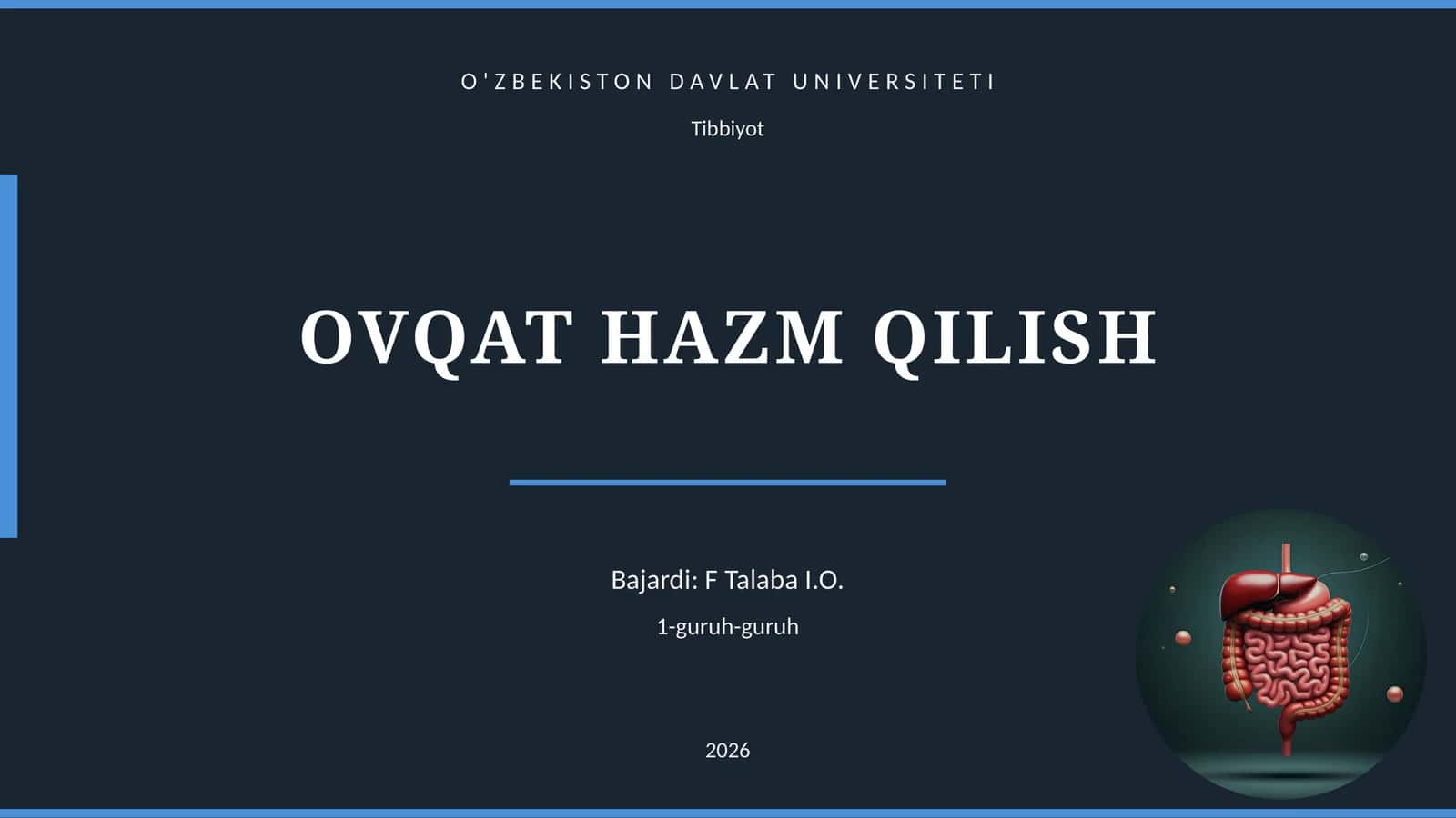 OVQAT HAZM QILISH
