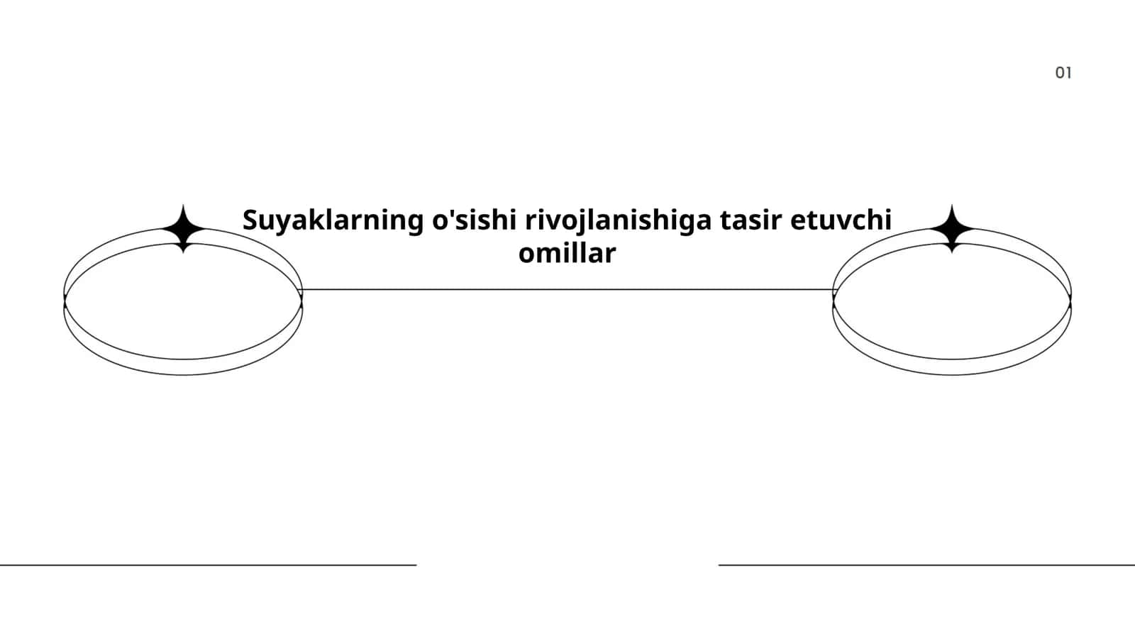 Suyaklarning o'sishi rivojlanishiga tasir etuvchi omillar