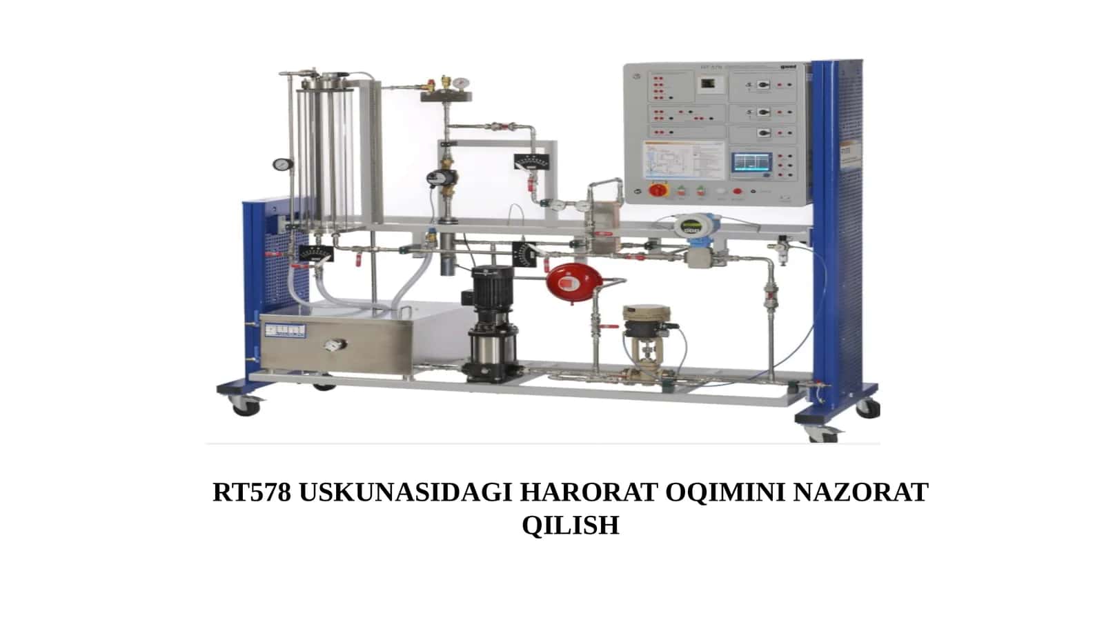 RT578 USKUNASIDAGI HARORAT OQIMINI NAZORAT QILISH