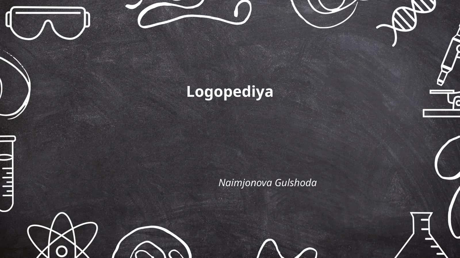 Logopediya