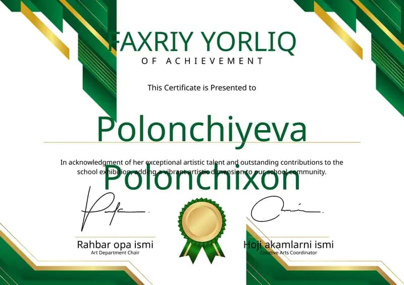 FAXRIY YORLIQ