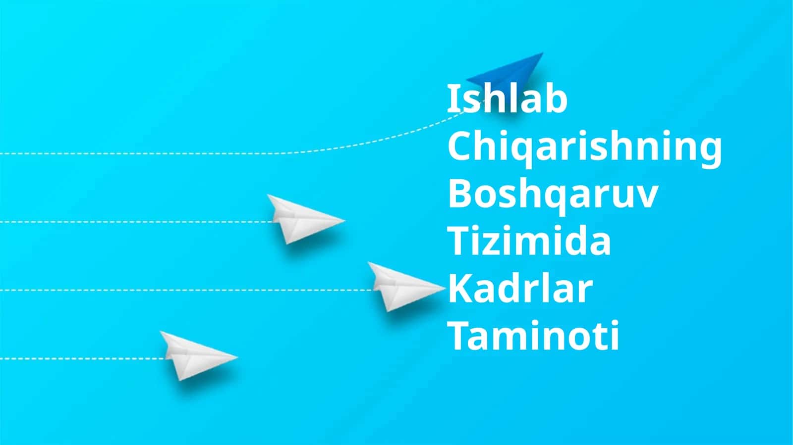 Ishlab Chiqarishning Boshqaruv Tizimida Kadrlar Taminoti