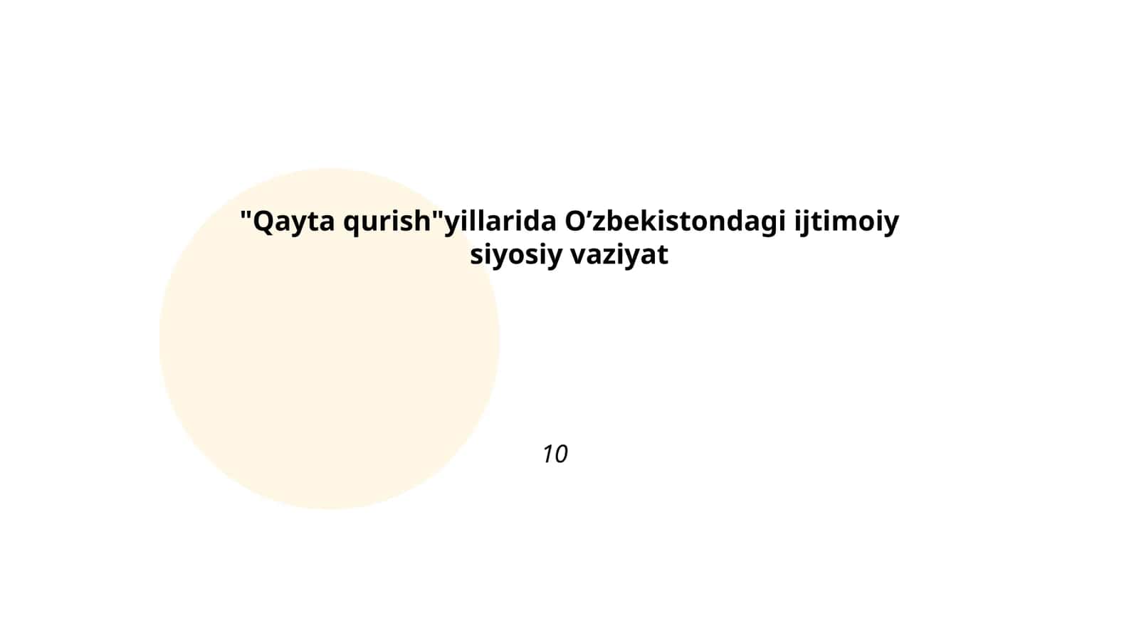 Qayta qurish va Oʻzbekiston SSRda siyosiy islohotlar