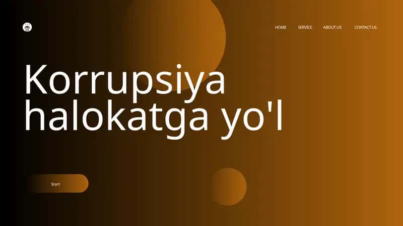 Korrupsiya halokatga yo'l