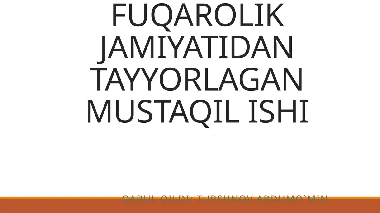 O‘simliklarni Yetishtirish va Qayta ishlash Ta‘lim Yo‘nalishi