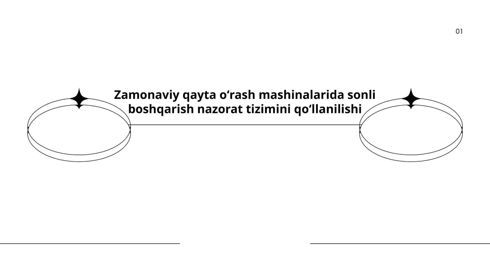 Zamonaviy qayta oʻrash mashinalarida sonli boshqarish nazorat tizimini qoʻllanilishi