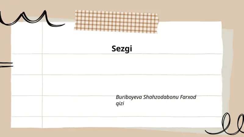 Sezgi
