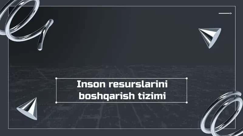 Inson resurslarini boshqarish tizimi
