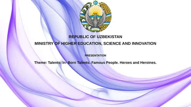 The Nature of Inborn Talents