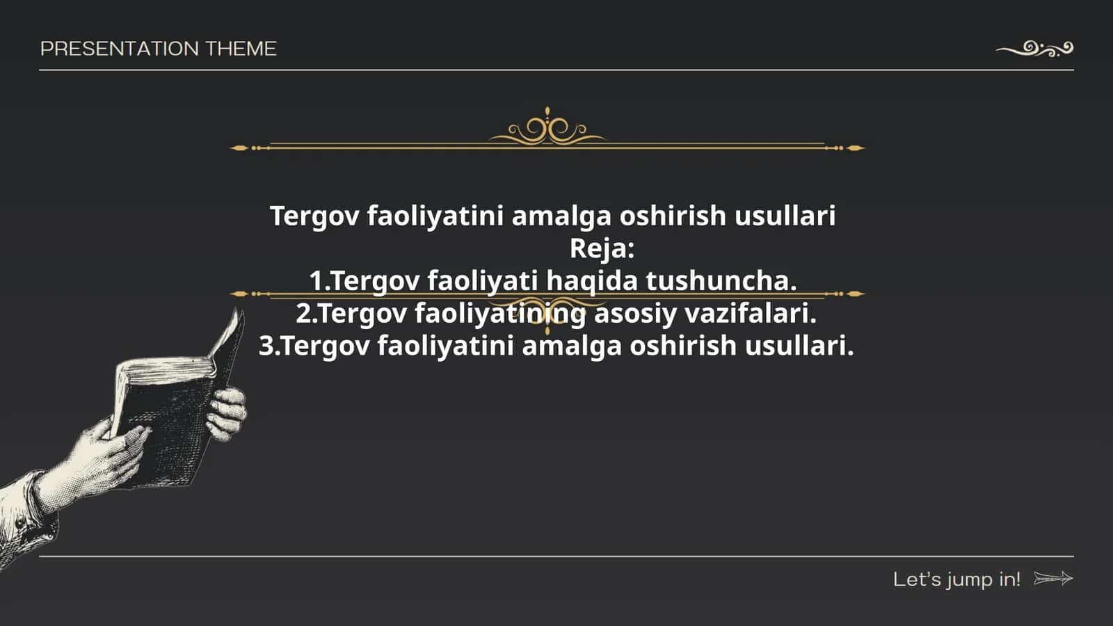 Tergov faoliyatini amalga oshirish usullari