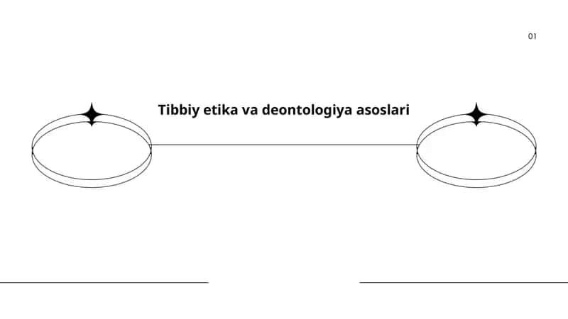 Tibbiy etika va deontologiya asoslari
