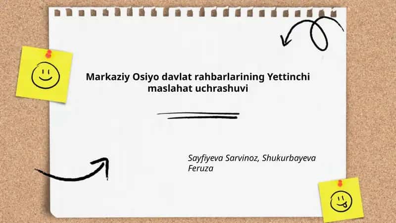 Markaziy Osiyo davlat rahbarlarining Yettinchi maslahat uchrashuvi