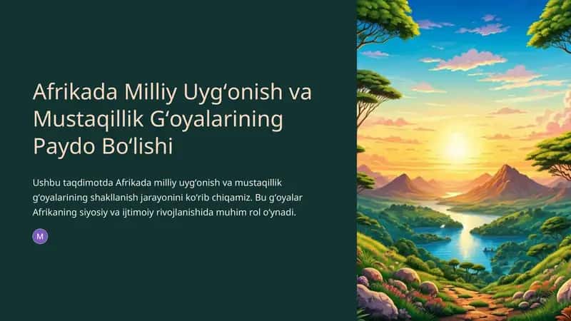 Shimoliy Afrikada Mustaqillik Harakati