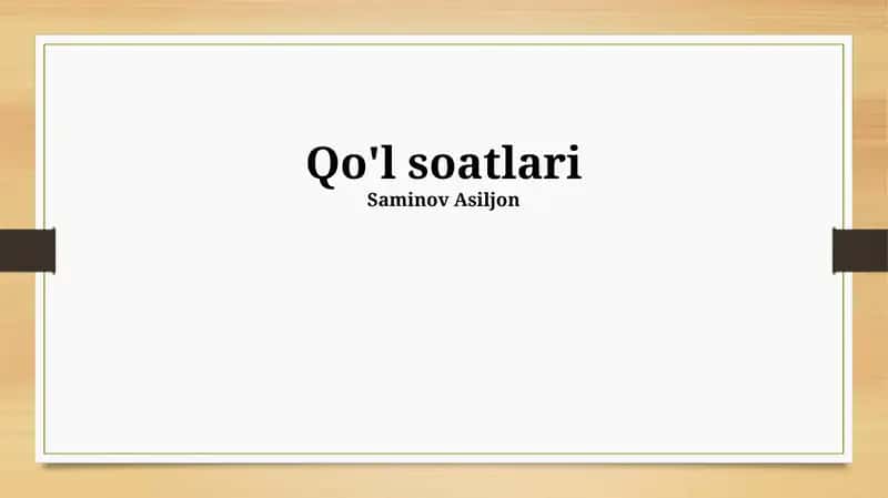 Bilaguzuk soati