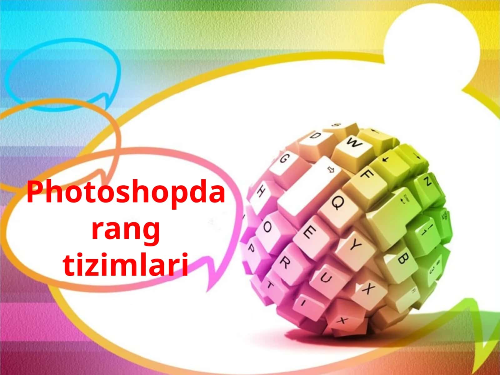 Photoshopda rang tizimlari