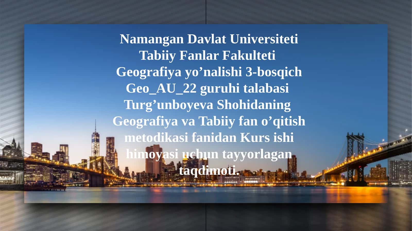 “Yevropa mamlakatlari” mavzusini maktabda o'rganish metodikasi