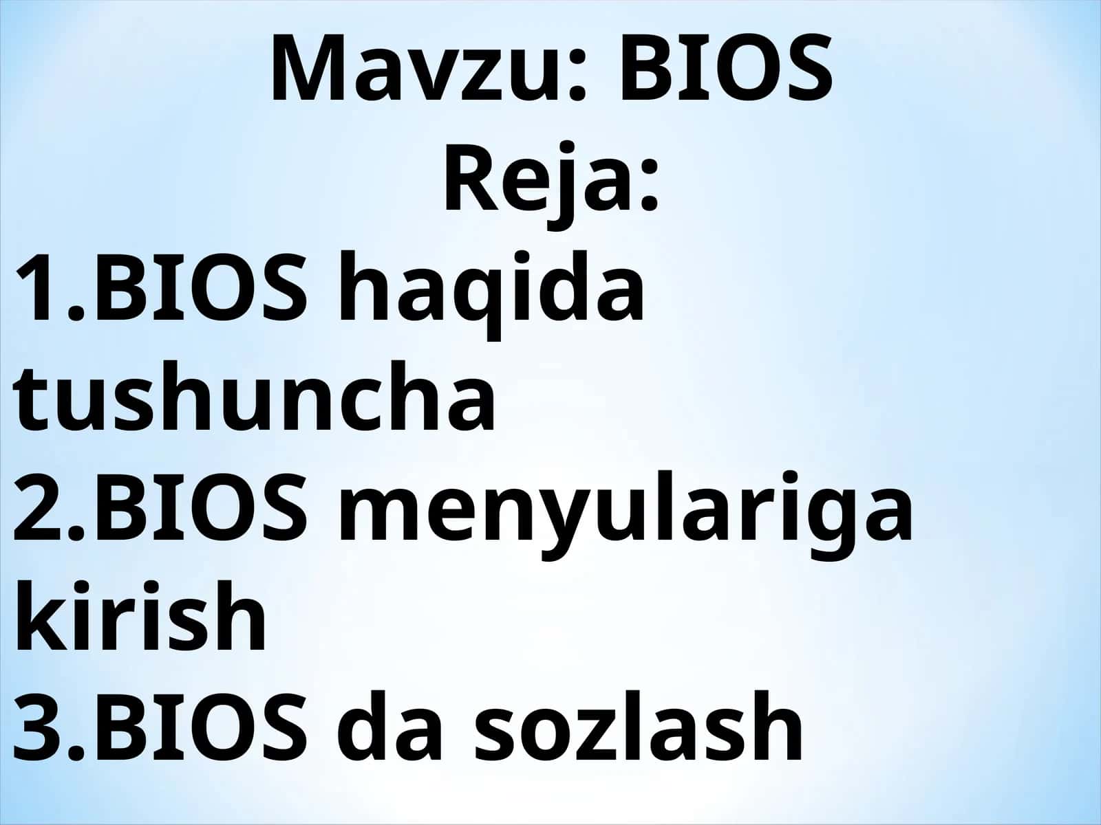 BIOS