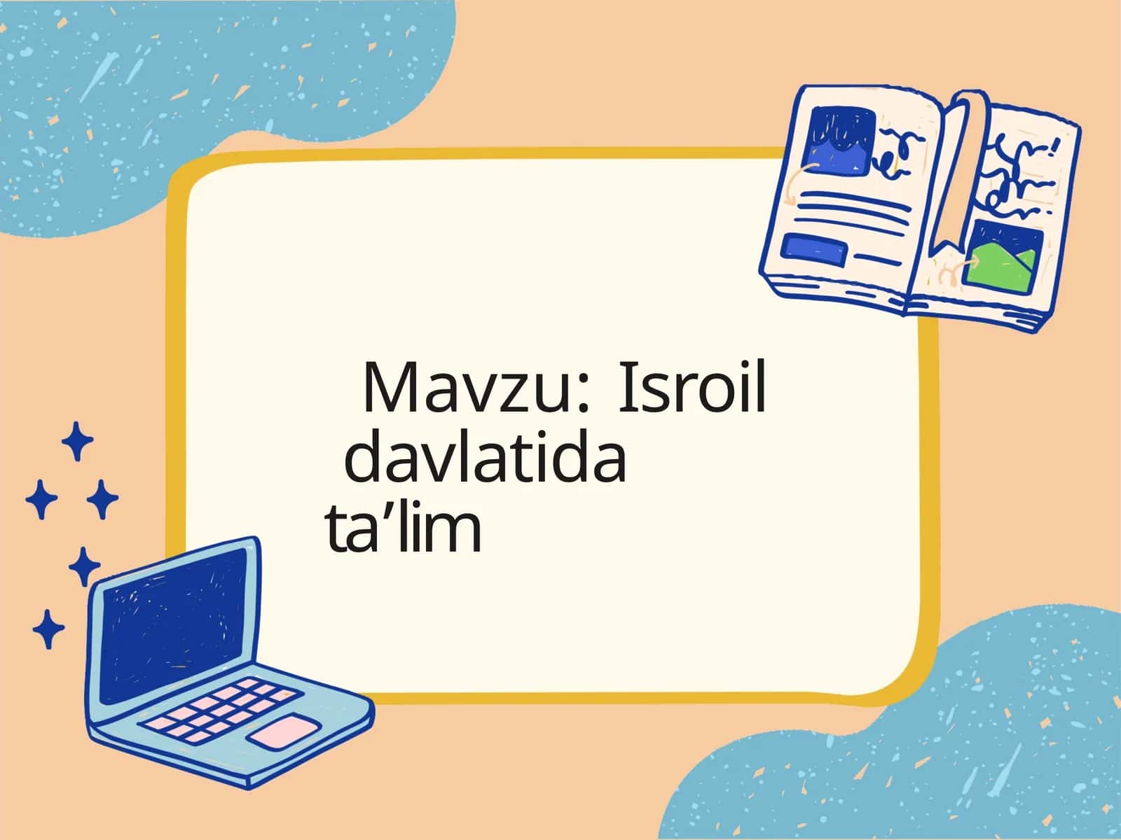 Isroil davlatida ta’lim