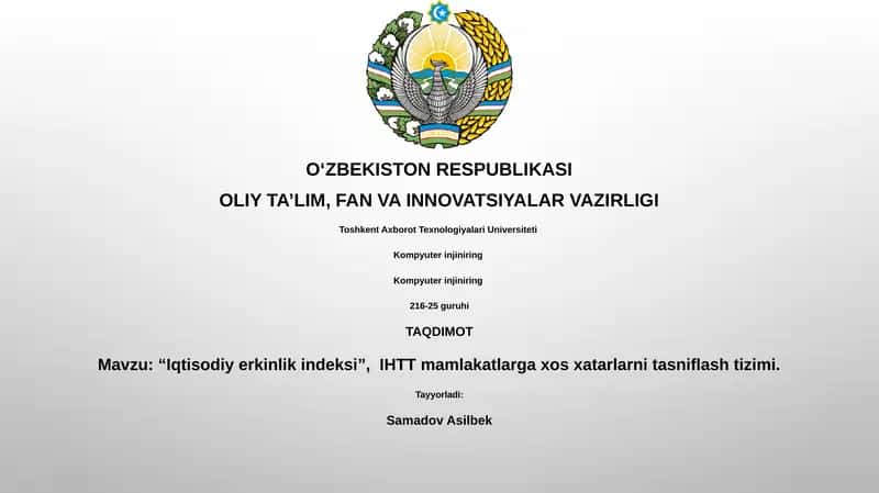 Iqtisodiy erkinlik indeksi