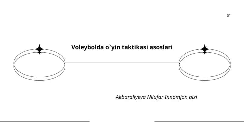 Voleybolda o`yin taktikasi asoslari